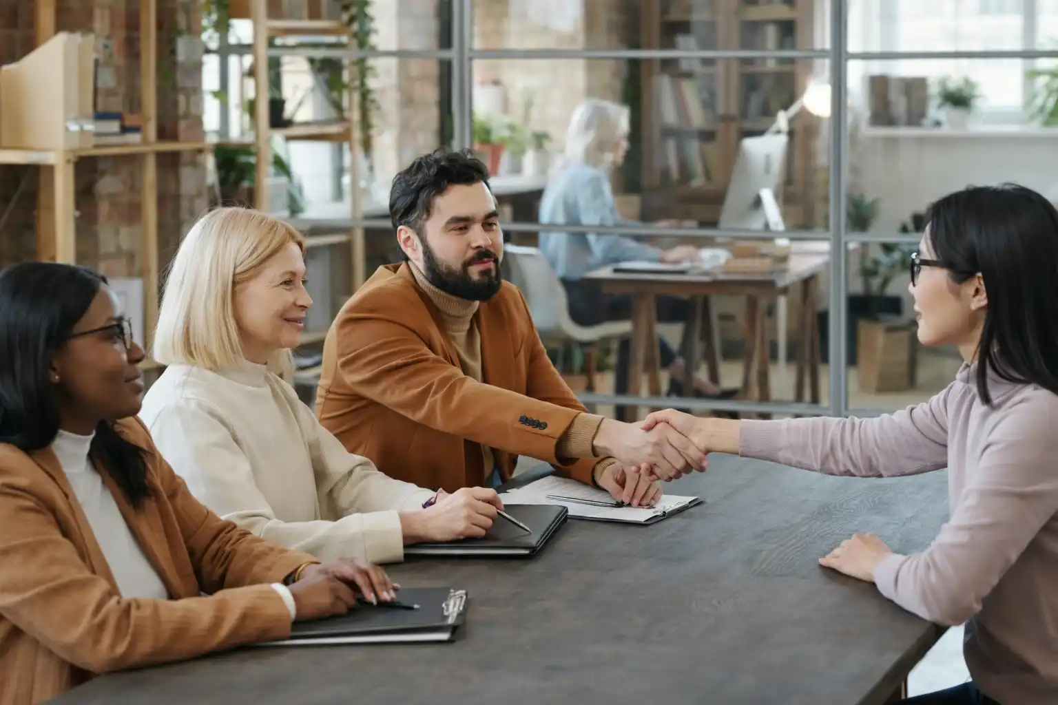 Team collaboration and hiring discussion